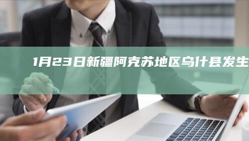 1 月 23 日新疆阿克苏地区乌什县发生 7.1级地震，应急管理部启动地震三级应急响应，目前情况如何？